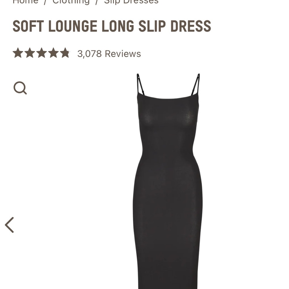 Brand New Skims dress blue